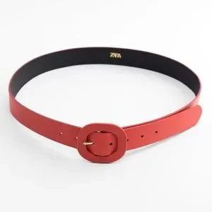 Zara Red Colored Leather Belt Zara | Accessories | Zara Red Colored Leather Belt | Poshmark main image 2